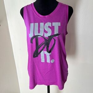 Purple Nike Athletic Top